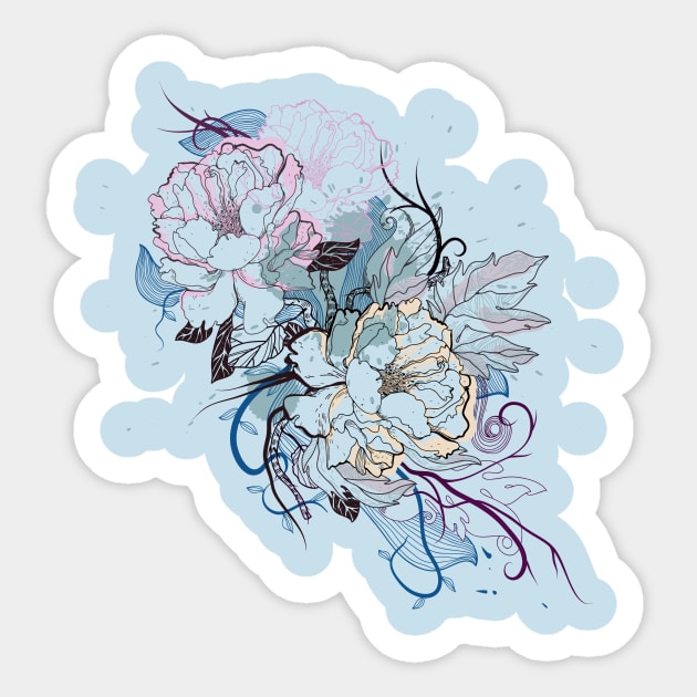 Roses Sticker by annapaff